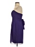 Bill Levkoff 100% Polyester Solid Purple Cocktail Dress Size 4 - photo 5