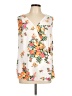 ModCloth 100% Polyester White Sleeveless Blouse Size L - photo 1