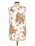 ModCloth 100% Polyester White Sleeveless Blouse Size L - photo 2