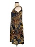 MSK Paisley Brown Casual Dress Size L - photo 5