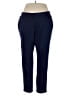 Purejill Solid Blue Casual Pants Size XL - photo 1