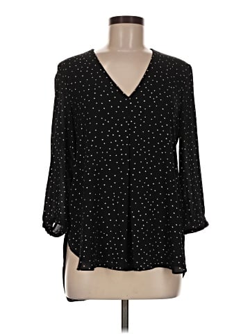 White House Black Market 3/4 Sleeve Blouse (view 1)