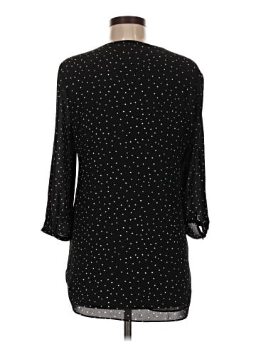 White House Black Market 3/4 Sleeve Blouse (view 2)
