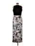 SLNY 100% Polyester Graphic Gray Casual Dress Size 14 - photo 2