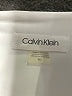 Calvin Klein White Sleeveless Blouse Size 10 - photo 7