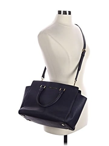 MICHAEL Michael Kors Leather Satchel (view 2)