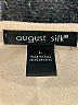 August Silk Ivory Sleeveless Blouse Size L - photo 7
