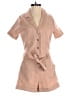 Haute Monde Solid Tan Romper Size S - photo 1