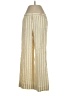 Express Design Studio 100% Cotton Stripes Gold Casual Pants Size 2 - photo 1