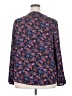 Gibson 100% Polyester Blue Long Sleeve Blouse Size 2X - photo 2