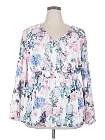 Torrid Long Sleeve Blouse (view 1)