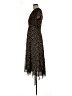 Talbots Animal Print Brown Cocktail Dress Size 8 - photo 5