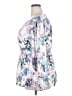 Torrid 100% Polyester White Long Sleeve Blouse Size 2X Plus (2) - photo 5