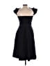 Ann Taylor Solid Black Cocktail Dress Size 10 - photo 2