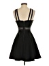 Unbranded Solid Black Cocktail Dress Size S (estimated) - photo 2