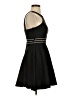 Unbranded Solid Black Cocktail Dress Size S (estimated) - photo 4