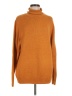 Uniqlo 100% Acrylic Orange Turtleneck Sweater Size 7 - photo 1