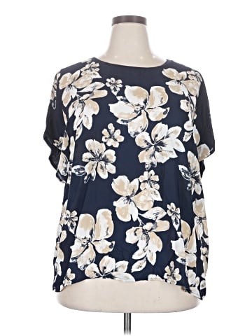 Rafaella Short Sleeve Blouse (view 1)