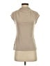 Ann Taylor Tan Short Sleeve Turtleneck Size S - photo 1