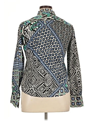 PaperWhite Long Sleeve Blouse (view 2)