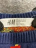 H&M 100% Cotton Print Blue Pullover Sweater Size 5T - 6 - photo 3