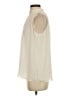 Ann Taylor LOFT 100% Polyester Ivory Sleeveless Blouse Size S - photo 5