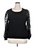 By Design Black 3/4 Sleeve Top Size 2X - photo 1