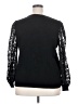 By Design Black 3/4 Sleeve Top Size 2X - photo 2