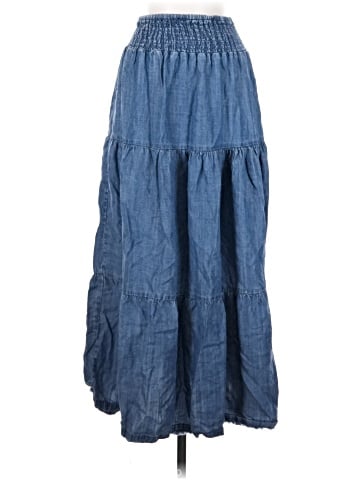 Velvet Heart Denim Skirt (view 1)