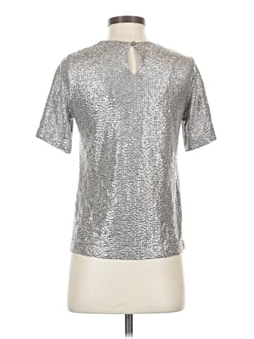 Tulle Short Sleeve Top (view 2)