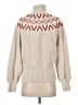 Varley Chevron-herringbone Ivory Pullover Sweater Size XS - photo 2