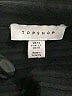 Topshop Stripes Black Long Sleeve Blouse Size 10 - photo 7