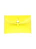 Assorted Brands 100% Leather Yellow Leather Clutch One size - photo 1
