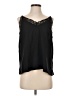 Halogen 100% Polyester Black Sleeveless Blouse Size L - photo 1