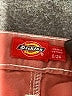 Dickies 100% Cotton Red Shorts Size 0 - photo 3