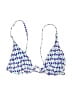 J.Crew Argyle Blue Swimsuit Top Size S - photo 1