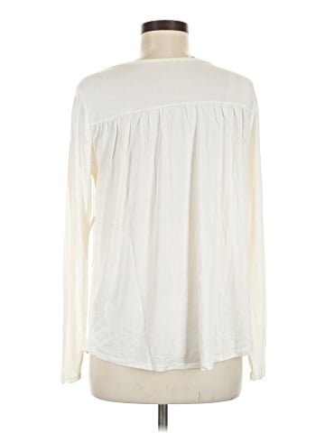 Color Thread Long Sleeve Blouse (view 2)
