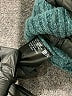 Uniqlo 100% Wool Solid Teal Wool Pullover Sweater Size L - photo 8
