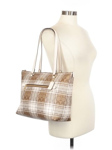 Coach Leather Tote (view 2)