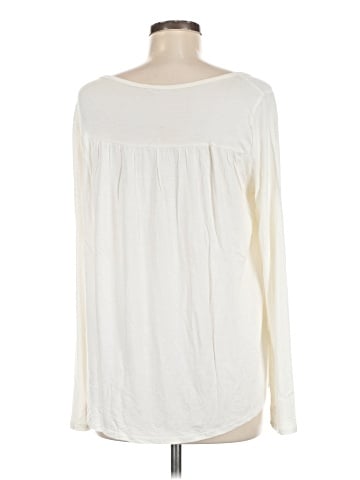 Color Thread Long Sleeve Blouse (view 2)