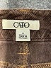 Cato Brown Casual Pants Size 4 - photo 7