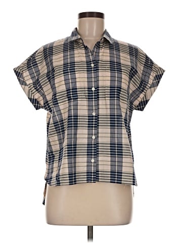 L.L.Bean Signature Short Sleeve Blouse (view 1)