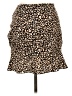Shein Animal Print Brown Casual Skirt Size L - photo 2