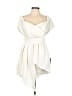 Lulus 100% Polyester Ivory Short Sleeve Blouse Size L - photo 1