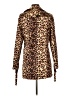 Vertigo Paris Animal Print Brown Coat Size L - photo 2