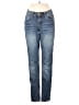 DKNY Jeans 100% Cotton Hearts Blue Jeans Size 4 - photo 1