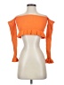 Shein Orange Long Sleeve Top Size 4 - photo 1