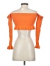Shein Orange Long Sleeve Top Size 4 - photo 2