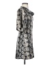 Zara Paisley Silver Casual Dress Size S - photo 4