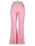 Unbranded 100% Polyester Checkered-gingham Pink Casual Pants Size XL - photo 1